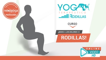 Product image for Curso de Yoga Terapéutico para DOLOR DE RODILLAS - Guía de Enseñanza