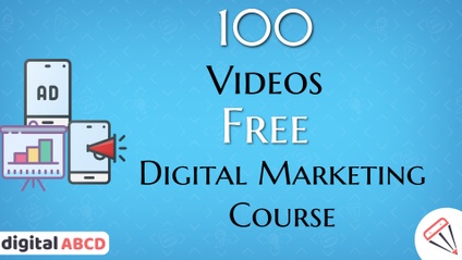 Product image for Free Course(100 Videos) - Digital Marketing for Beginners in Telugu