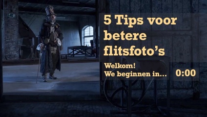 Product image for 5 Tips voor Betere Flitsfoto's