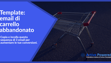 Product image for Template: sequenza di carrello abbandonato