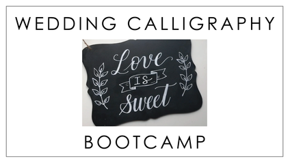 Product image for Wedding Calligraphy Bootcamp