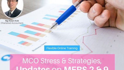 Product image for (English) MCO Stress & Strategies, Updates on MFRS 2 & 9 by Ng Kean Kok (Chartered Accountant)