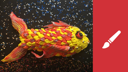 Product image for Relief Fanciful Fish