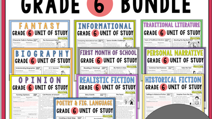 Product image for Units of Study: Grade 6