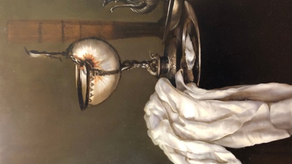 Product image for Exploration in Classical Painting Techniques - Recreation of Heda's Still Life with Nautilus Cup