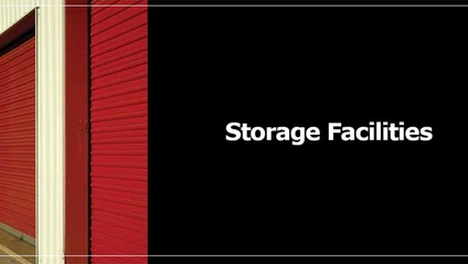Product image for Storage Facilities Module