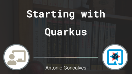Product image for Starting with Quarkus