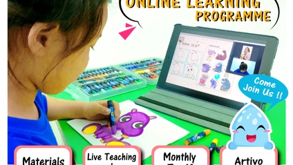 Product image for Live Teaching Online Learning Programme (Age 4-6)