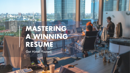 Product image for Mastering a Winning Resume
