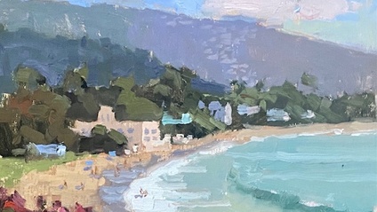 Product image for Laguna Beach Beckons - Pause & Paint Along Video