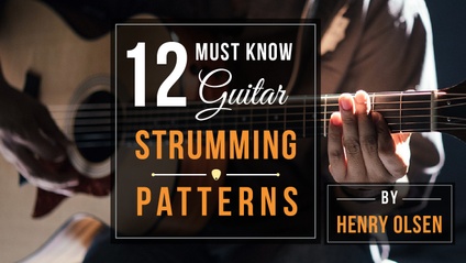 Product image for Learn 12 MUST KNOW strumming patterns