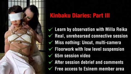 Product image for Kinbaku Diaries Part III: Learning by observation
