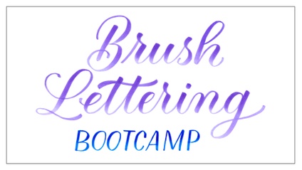 Product image for Brush Lettering Bootcamp