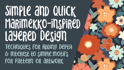 Product image for Simple Quick Marimekko-Inspired Layered Design Using Adobe Illustrator
