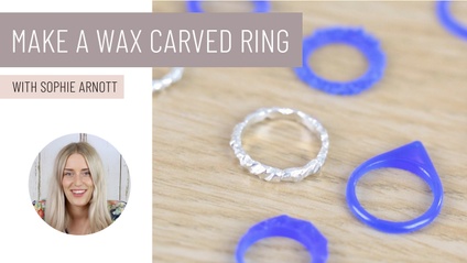 Product image for Make a Wax Carved Ring