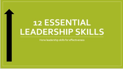 Product image for 12 essential skills for leadership