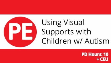 Product image for Adapted PE: Using Visual Supports with Children with Autism