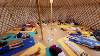 Product image for Teaching Yoga to Children aged 7-11