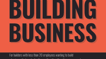 Product image for Foundations For A Strong Building Business Resource Kit