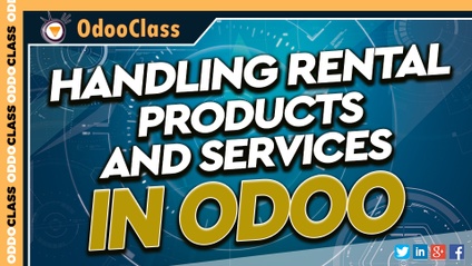 Product image for Handling Rental Products and Services in Odoo