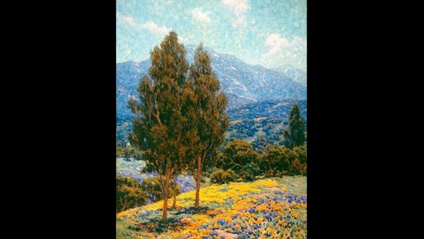 Product image for Paint-A-Long - Recreation of Poppies and Lupine by Redmond