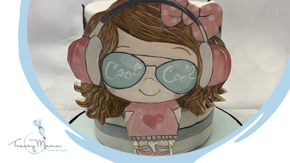 Product image for Cool music girl