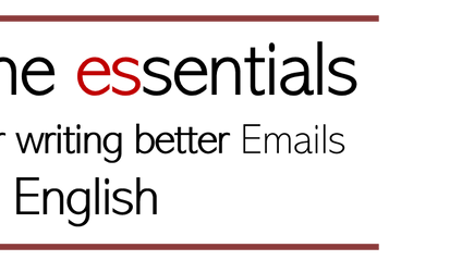 Product image for The Essentials for writing better emails in English (Complete)