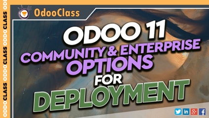 Product image for Odoo 11 Community & Enterprise Options for Deployment
