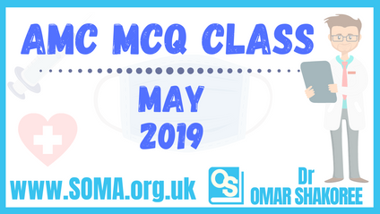 Product image for MAY 2019 LECTURES NOTES ON AMC MCQ QUESTIONS