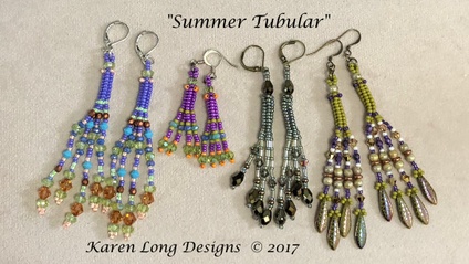 Product image for "Summer Tubular" Earrings