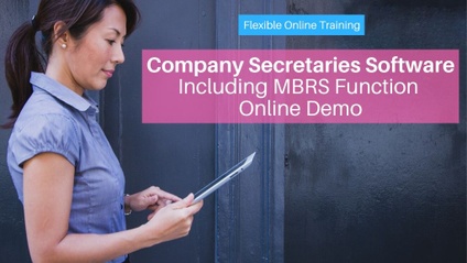 Product image for (English) Company Secretarial Software Including MBRS Function Online Demo