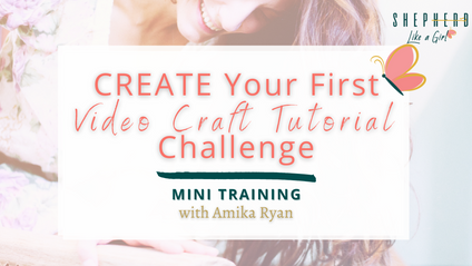 Product image for Create Your First VIDEO Craft Tutorial Mini-Training 2.0