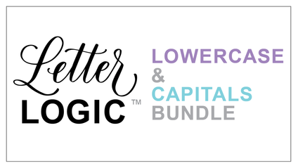 Product image for Letter Logic Bundle - Lowercase & Capital Editions