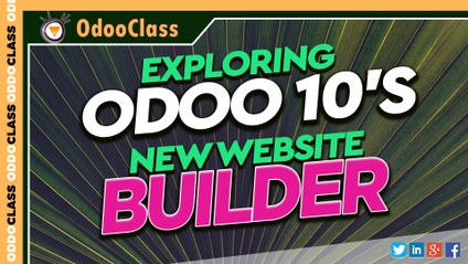 Product image for Exploring Odoo's Website Builder