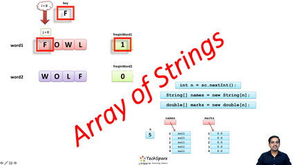 Product image for JAVA - Module 13 - Array of Strings