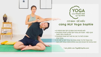 Product image for Yoga cho Người mới tập Tại nhà