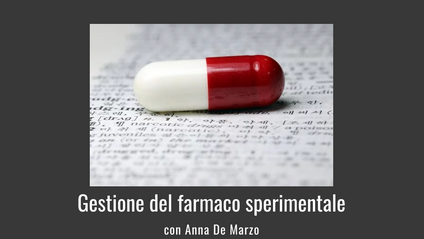 Product image for Gestione del Farmaco Sperimentale