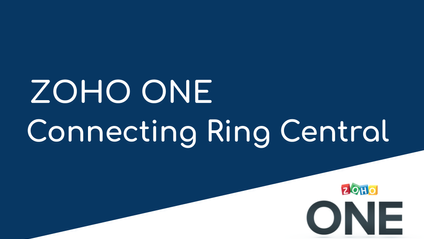 Product image for Zoho CRM - Ring Central Integration