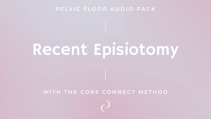 Product image for Pelvic Floor Audio Pack for Recent Episiotomy