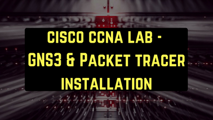 Product image for GNS3 and Packet Tracer Installation