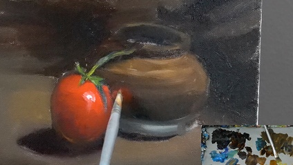 Product image for The Simple Still Life Painting in Oil - How to Paint Two Objects