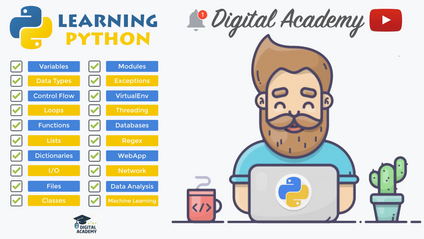 Product image for 🐍 Python 101: Python Basics for Absolute Beginners