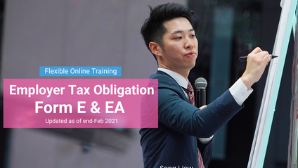Product image for (English) Employer Tax Obligation Form E & EA  by Song Liew Tzen Hsiung 淞老师 (ANC Group)