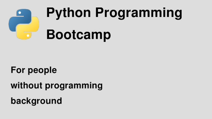 Product image for Python Programming Bootcamp
