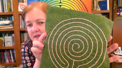 Product image for Practice: Mindfully Stitching a Finger Labyrinth