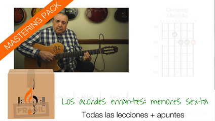 Product image for MASTERING LOS ACORDES ERRANTES: MENORES SEXTA