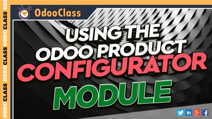 Product image for Using the Odoo Product Configurator Module