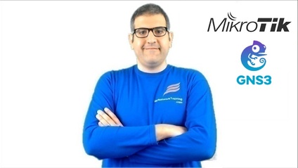 Product image for MikroTik on GNS3 for LABs Emulation