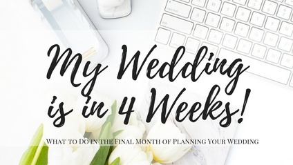Product image for My Wedding is in 4 Weeks!