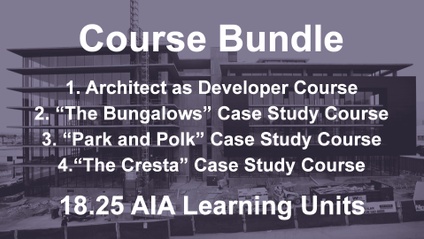 Product image for Course Bundle: Architect as Developer Course + Three Case Study Courses